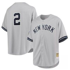 NWT - Mitchell & Ness Men's Derek Jeter - Gray - NYY 1998 Jersey - Size 40(M)